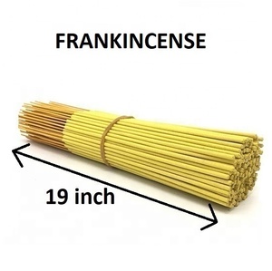 Varillas de incienso de 19 pulgadas, suministro a granel de la marca líder (amarillo) - Product Image 1