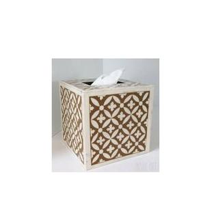 Soporte de pañuelos con incrustación de hueso, alta calidad, pulido para uso doméstico y en restaurante, venta - Product Image 1