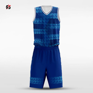 Uniformes de baloncesto sublimados Unisex, conjuntos de pantalones cortos de tela 100% poliéster personalizados, productos de servicio OEM de alta calidad - Product Image 5