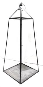 Candelabro de farol de Metal Hexagonal marroquí dorado antiguo elegante para decoración del hogar, bodas románticas, estilo del Día de San Valentín - Product Image 4