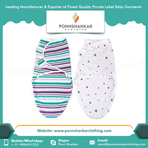 Wholesale Printing Blankets Organic Cotton Knit Baby <b>Swaddle</b> Receiving Blanket - Product Image 5