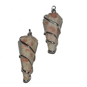Sunstone Fil Enroulé Pendentifs - Product Image 1