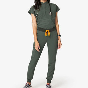 Wholesale High Quality Short Sleeve Hospital Medical Nursing Uniforms Suits Stretch Medical Jogger <b>Scrubs</b> - Product Image 6