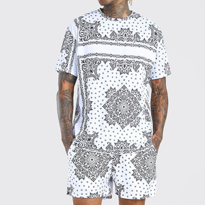 ชุดเซ็ตแฝดพิมพ์ลายแบบระเหิด,ชุดจับคู่แบบสั้นขนาดใหญ่ดีไซน์ล่าสุด - Product Image 6