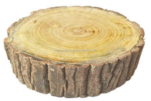 Planche à découper en bois d'acacia écologique faite à la main avec motif rond moderne jetable pour la maison hôtel restaurant utilisation - Product Image 3