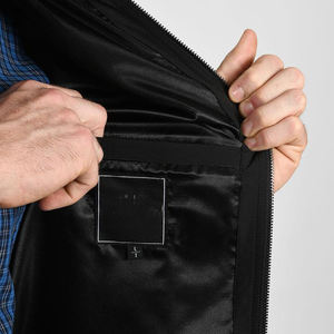 Bomber de vol classique et confortable avec motif de broderie, vêtement pour femmes et hommes, imperméable, CAMOUFLAGE, métal - Product Image 4