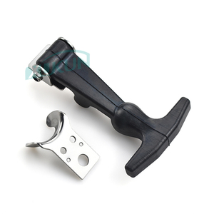 XK709-pestillos flexibles de goma para caja de herramientas, enfriador, carrito de Golf, maquinaria agrícola, color negro - Product Image 3