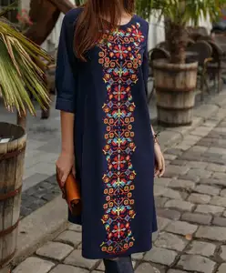 Pretty Linen Dress For Women Ancient Ukrainian Symbolism Woven Into Stylish Clothes Of An Exclusive Collection