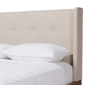 Lit mural convertible moderne en bois massif, taille king, avec tête de lit éclairée - Product Image 4