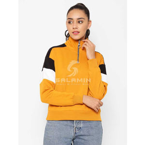 Femmes grande taille 100% Polyester pull à col rond Sport sweat Logo personnalisé décontracté Streetwear pour l'entraînement des sports d'hiver - Product Image 2