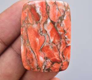 1 Cabochon de couleurs turquoises, ornements en cuivre, en forme de cœur, éponge de pierre précieuse, vente en gros - Product Image 3