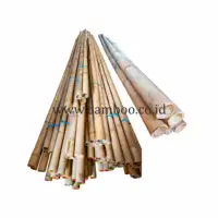Bamboo Poles for Construction and Home Decor, Natural Color