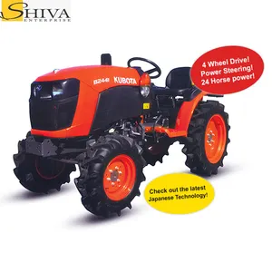 Tracteur agricole Kubota B2441, avec liquidation au sol maximale de 325mm, 2 pièces