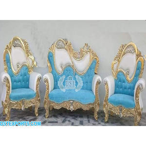 Conjunto de sofás de escenario para boda, mobiliario de escenario, exclusivo, indio - Product Image 1