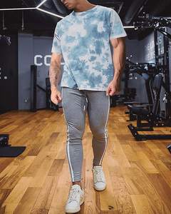 Vente en gros 100% coton T-shirt surdimensionné vintage pour hommes en microfibre avec logo personnalisé Streetwear motif solide - Product Image 2