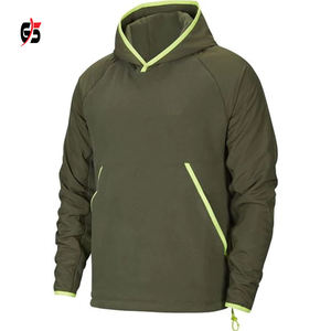 Personnalisez le sweat-shirt à capuche pour hommes 100% tissu polaire en coton de qualité avec service OEM décontracté quotidien Streetwear - Product Image 1