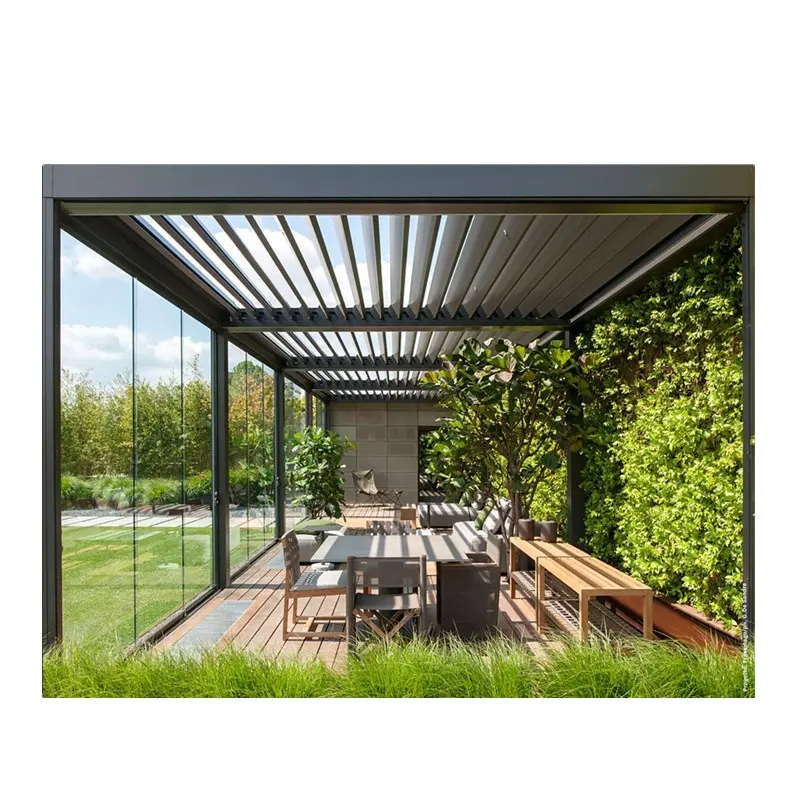 Faltbare Pergola Pergola Dach Kits Lowes Wintergärten Paneele zum Verkauf Wintergarten Dach