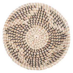 Plaque de panier murale ronde en jonc de mer naturel de qualité supérieure faite à la main Accessoires de décoration pour la maison du Vietnam - Product Image 2
