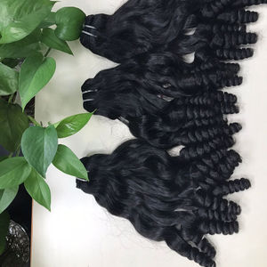 ชุดผมเรมี่สานและปิด,ผมเด้งหยิกเวียดนามบริสุทธิ์ราคาขายส่งสำหรับผู้หญิงผิวดำ - Product Image 2