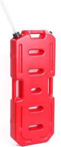 Réservoir d'essence en acier inoxydable, <span class=keywords><strong>20</strong></span> <span class=keywords><strong>L</strong></span>/5.28 gallons, conteneur de carburant (rouge) - Product Image 2