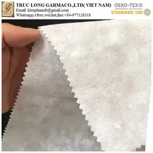 Tearaway embroidery backing with cotton material for embroidery paper interlining