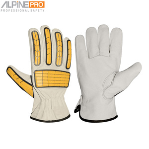 Gants de travail antidérapants en TPR personnalisés pour mécanicien Gants de sécurité avec fonction anti-impact en cuir synthétique pour outils à main - Product Image 2