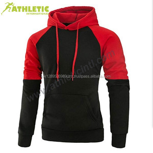 Sweat à capuche contraste pour hommes, design personnalisé, style Fitness, entraînement - Product Image 4