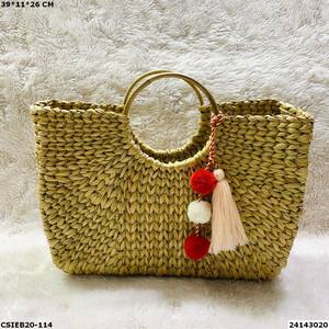 Exclusive Designer Ladies Kauna Grass Eco-Friendly Handmade <b>Straw</b> Evening Bag Handcrafted <b>Straw</b> <b>Handbag</b> - Product Image 6