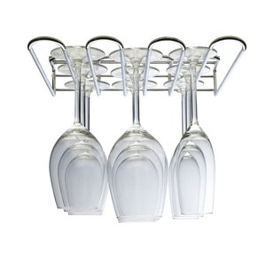 Estante de copa de vino de Metal montado en la pared de Metal de alta calidad soporte de vino para Bar y hoteles Almacenamiento de whisky y cerveza para Barware - Product Image 3