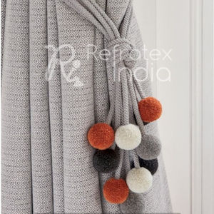 2021 Latest Contemporary <b>Curtain</b> <b>Tieback</b> Bulk Supplier and Manufacture by Refratex India Maden India LowPrice - Product Image 1