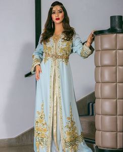 BEAUTIFUL--TRENDY-NEW--DESIGNER--CAFTAN robe-embellie en cristal perles de verre pierre travail-pour-fête-usure et de mariage-2021 - Product Image 1