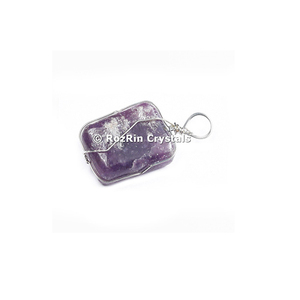 Buy online Lepidolite Wire <b>Wrap</b> Pendant - Product Image 1