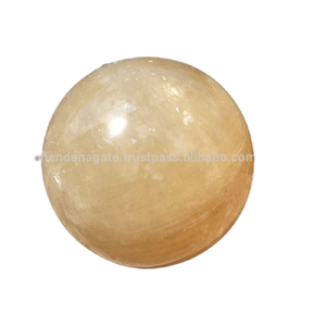 Boule de sphère de cristal de haute qualité miel Calcite sphère de cristal boule de pierre pierre précieuse pierre naturelle cristal de guérison grossiste - Product Image 2