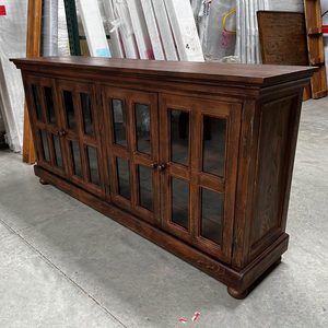 Wholesale High Quality Wooden Display Storage <strong>Cabinet</strong> for Dinging and Living Room Furniture From Vietnam Best Supplier