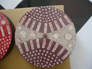 กล่องใส่แลคเกอร์หรูหราทรงกลมสีเงิน,กล่องแลคเกอร์ MDf,กล่องของขวัญแล็คเกอร์จากเวียดนาม - Product Image 3