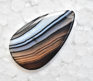 Banded Agate Cabochon High Quality Bandedd Agate Gemstone For Jewellery Making handmade Gemstone Banded Agate Gems Cabochon - Product Image 3