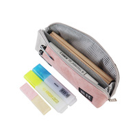 Estuche para Lápices de Papel Kraft Lavable, con Cierre de Cremallera, Compartimento Principal, Color y Logotipo Personalizables, Origen Vietnam, para la Escuela