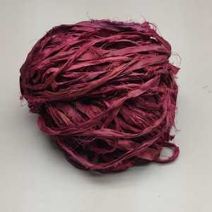 Recycled Sari Silk <b>Ribbons</b> Eco-friendly Hand-Torn Strips for Long <b>Ribbon</b> Gift <b>Wrapping</b> Fancy Yarn Style Hand Stitched - Product Image 3