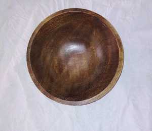 Cuenco de madera para ensalada, cuencos para servir, Cereales, fruta, Pasta, decoración del hogar - Product Image 1