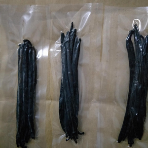 Frijoles de vainilla orgánicos de Estilo negro de grado premium gourmet Frijoles de vainilla secos de calidad premium - Product Image 2