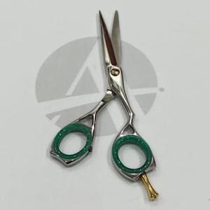 High Quality Stainless Steel Salon Shears 5.5 Inch with Adjustable Finger Rest and Screw Professional Hair Scissors - Product Image 1