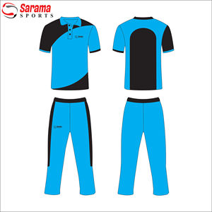 Uniforme de manga corta de poliéster 100%, uniforme de grillo personalizado con logotipo de marca - Product Image 1