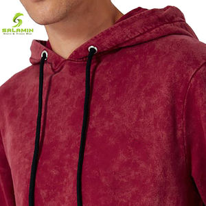 Veste pull à capuche mince décontractée pour hommes pour l'hiver sweat-shirt à la mode en molleton de coton polyester sublimé personnalisé - Product Image 6