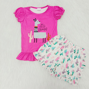 Nuevo diseño, mejor calidad, conjunto de moda para niñas, spandex/algodón, informal, artículo popular en venta desde Bangladesh. - Product Image 1