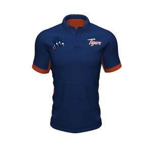 Hot Fashion personnalisé anti-rides pleine Sublimation brodé tissu éponge tricoté pour chemise pour hommes/femmes en gros - Product Image 1