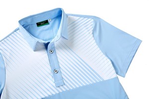 เสื้อโปโลสำหรับผู้ชายเสื้อกอล์ฟโลโก้ออกแบบได้ตามต้องการแบบ2023 - Product Image 3