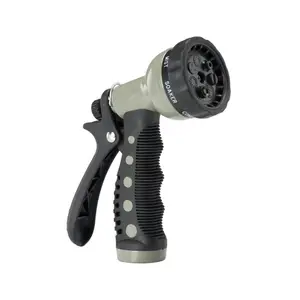 Rear Trigger 7 Patterns Garden Water Gun Metal Hose Nozzle Garden Sprayer Garden Irrigation System