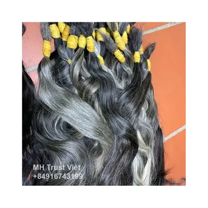 Hair Express Wholesale cuticle aligned hair , body wave virgin VIETNAMESE hair extension,100% virgin vietnamese hair grade 9A