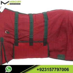 Storm Buster Buik Wrap Deken Rood En Groen Kleurrijke Dekens Voor Paard Tapijten En Paard Lakens Voor Koop Custom Logo dekens - Product Image 3