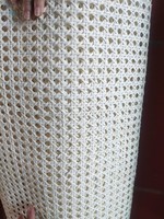 Cannage en rotin naturel blanchi EUTECH EUR105 de haute qualité, 15 m de long, enroulé en PE, pour meubles et agriculture, fabriqué au Vietnam